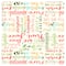 Colorful Words Cotton Fabric Bundle by Loops & Threads™